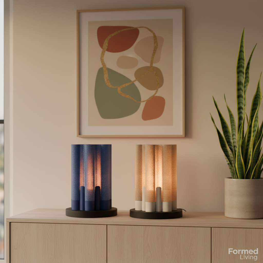 Vertical Glow Modular Lamp