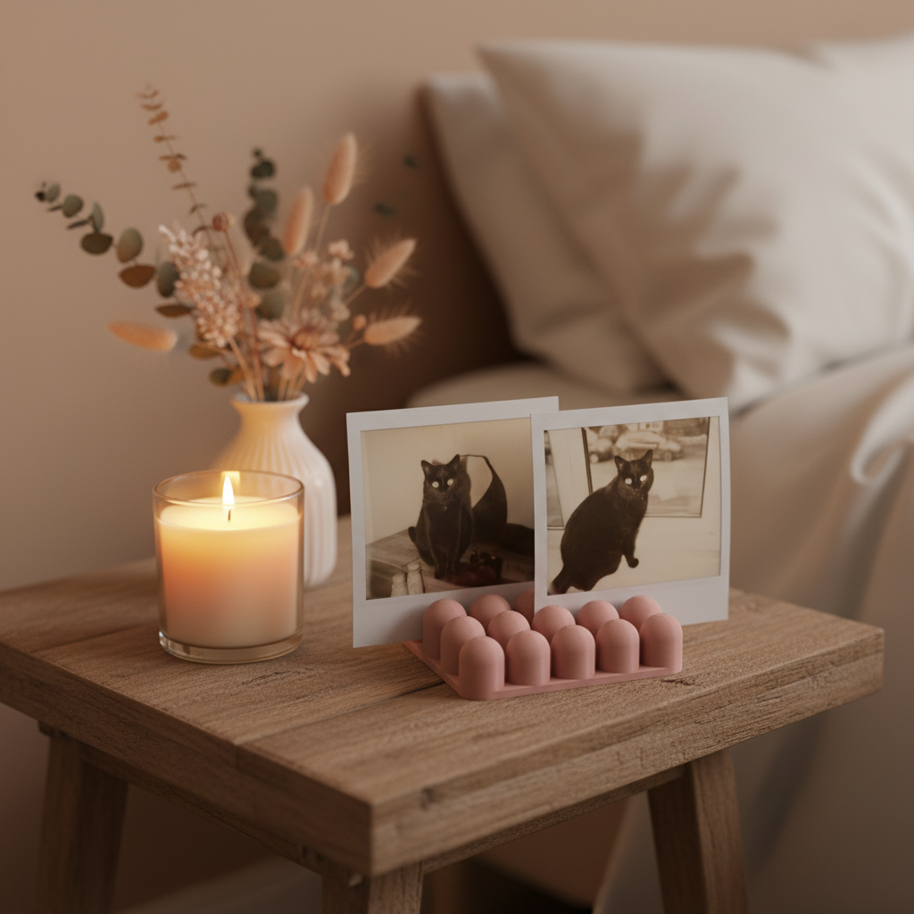 Double Bobble Photo Holder for Instant Prints