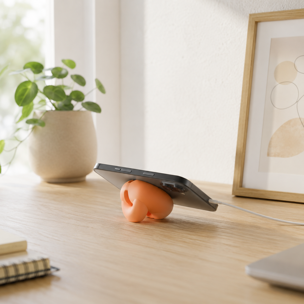Minimalist Donut MagSafe Charger Stand