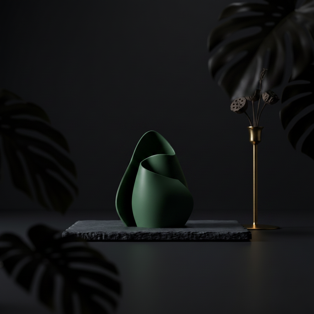 Single Sheet Flowing Vase 2