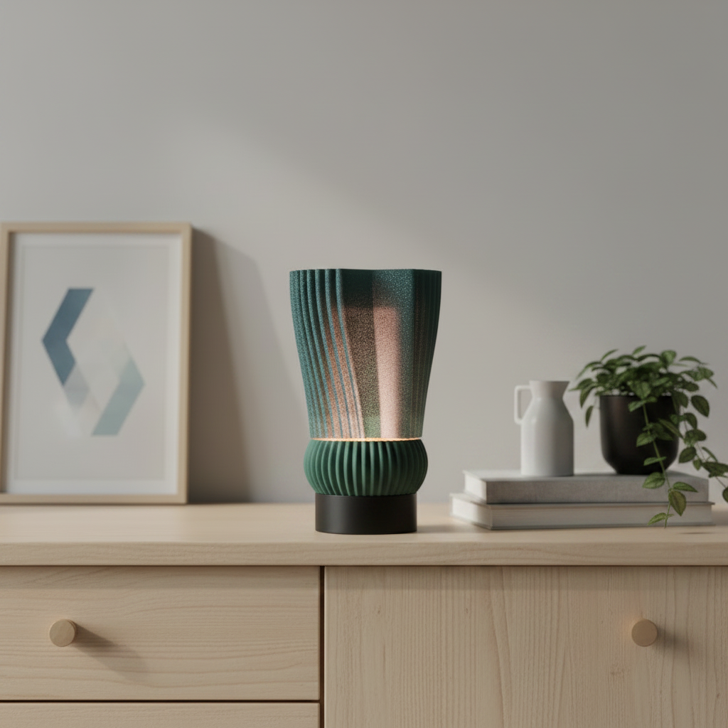 Modern Ripple Column Light