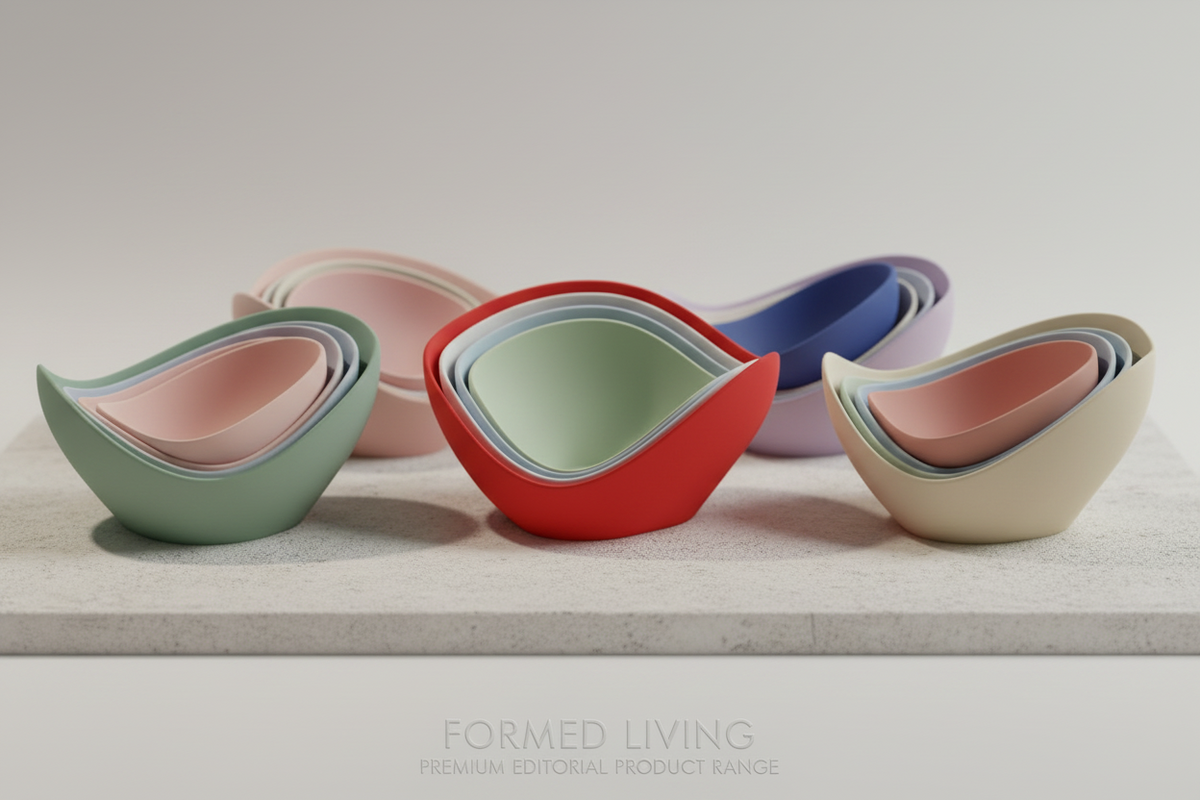 Modern Nesting Storage Bowls