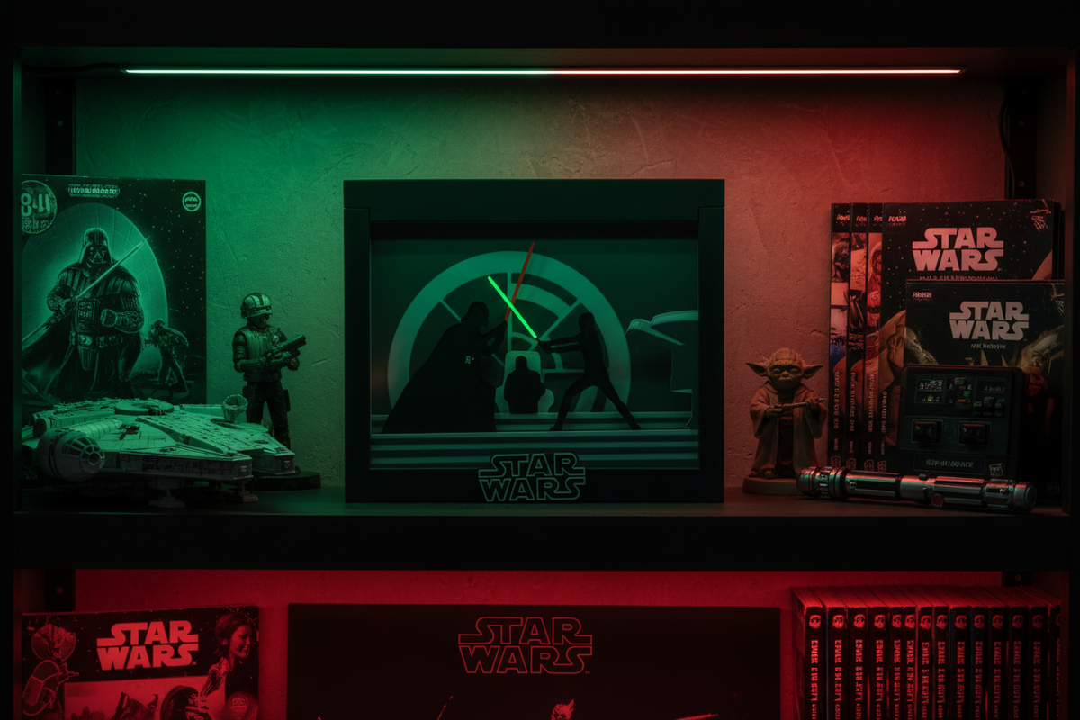 Star Wars - Duel on Death Star II Shadow Box