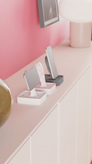 Modern Vertical Phone Charging Dock