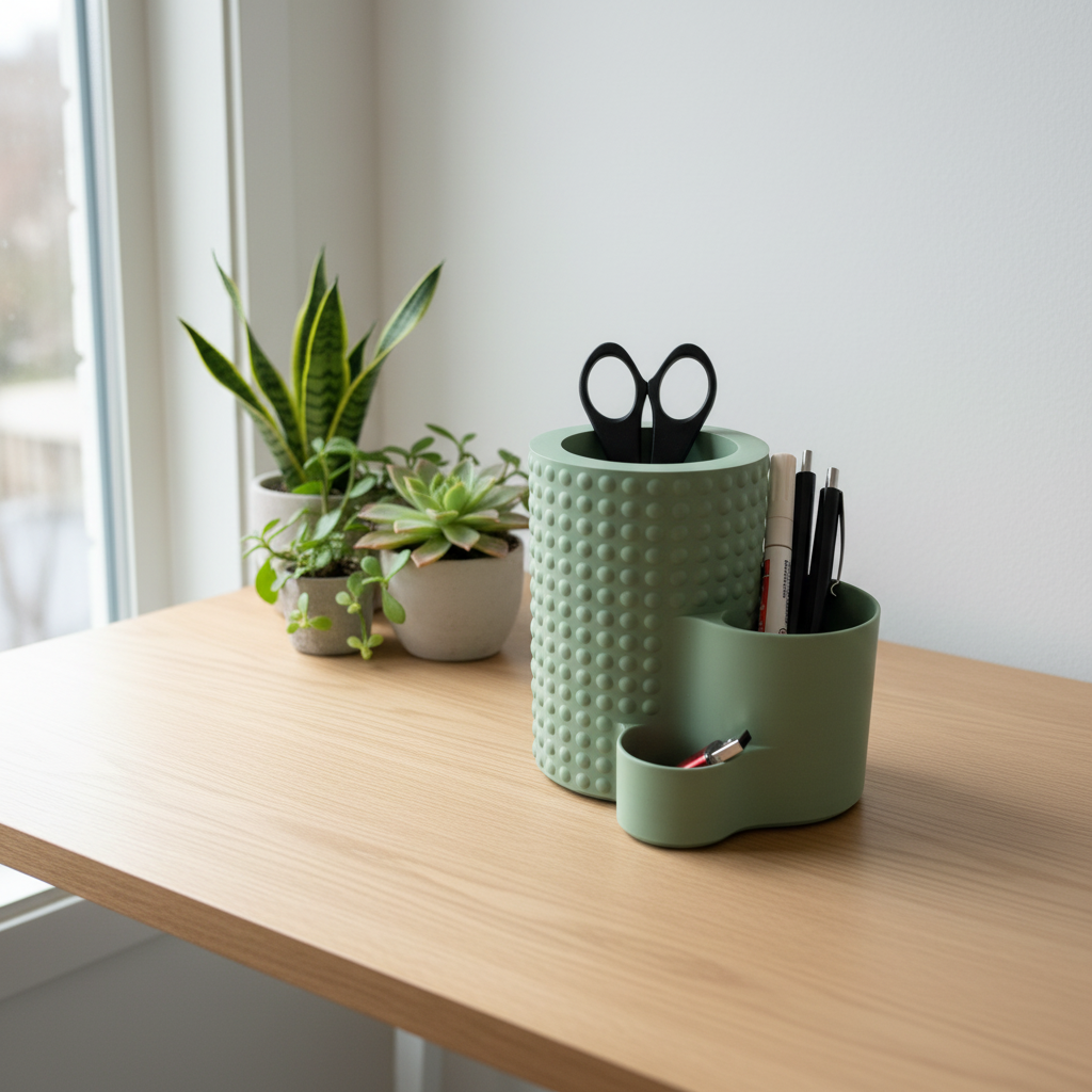 Modern Dotted Office Organiser