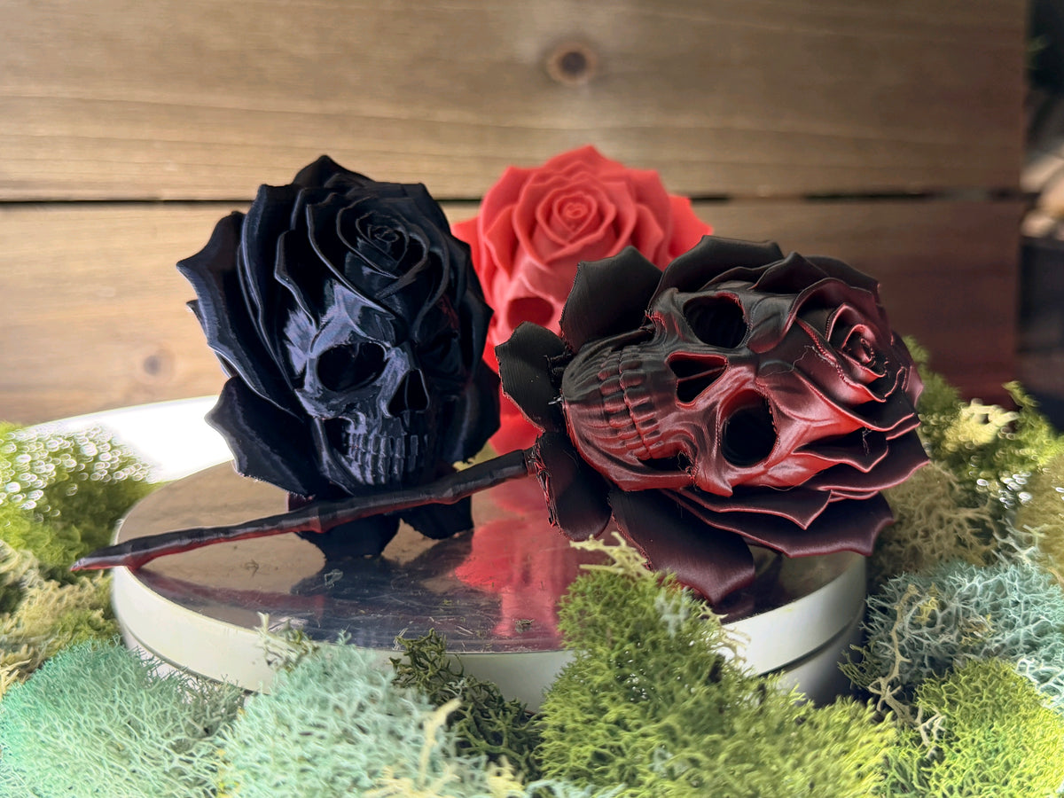 Skull Flowers – Make a Bunch in Different Colours