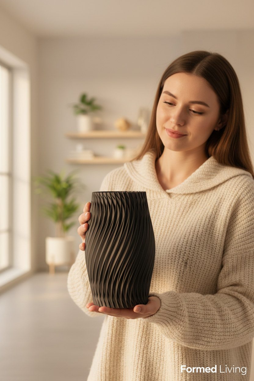 Twist Ripple Vase