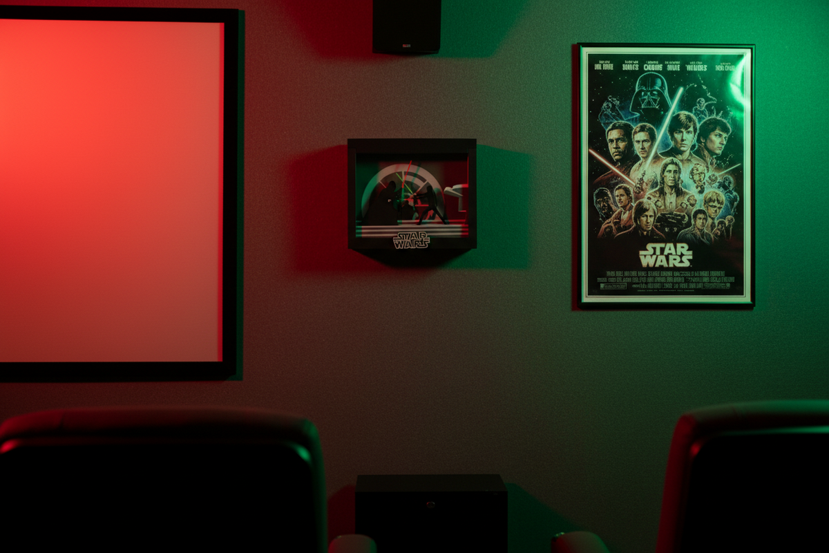 Star Wars - Duel on Death Star II Shadow Box