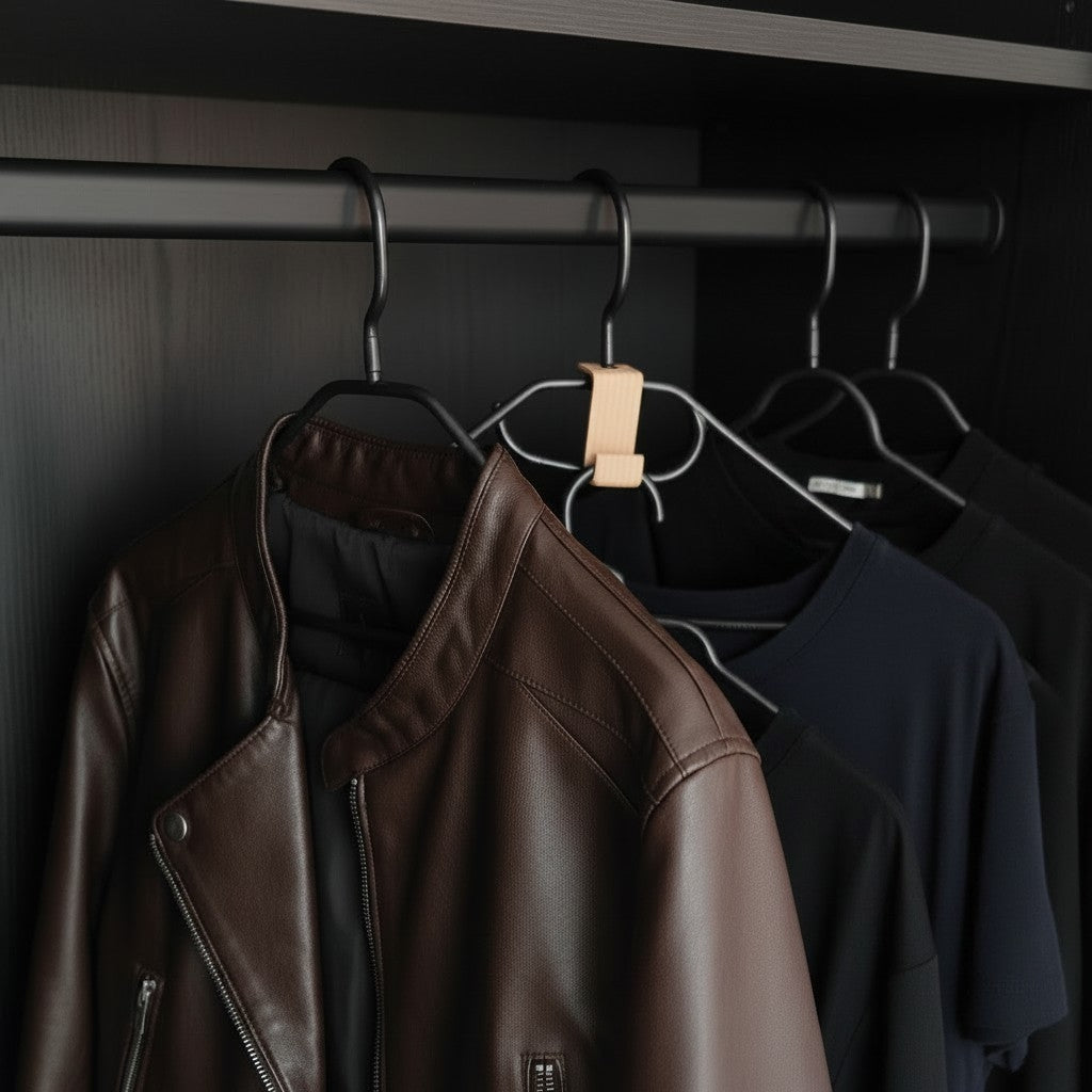 Clever hook for clothes hangers