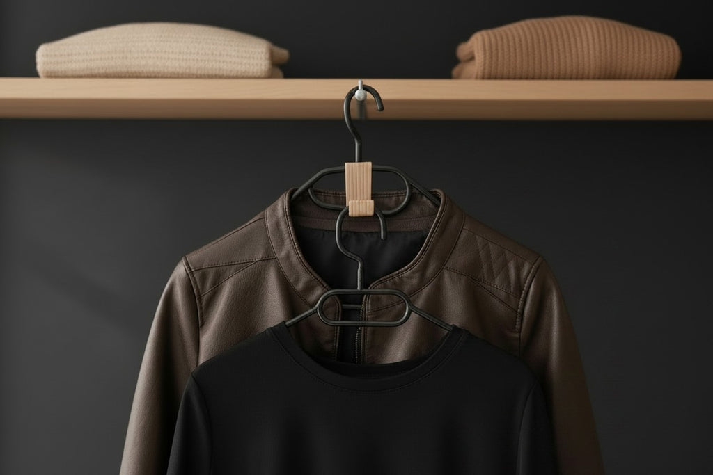 Clever hook for clothes hangers