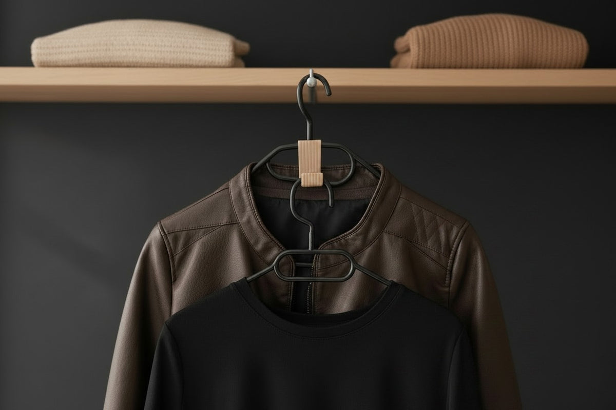 Clever hook for clothes hangers