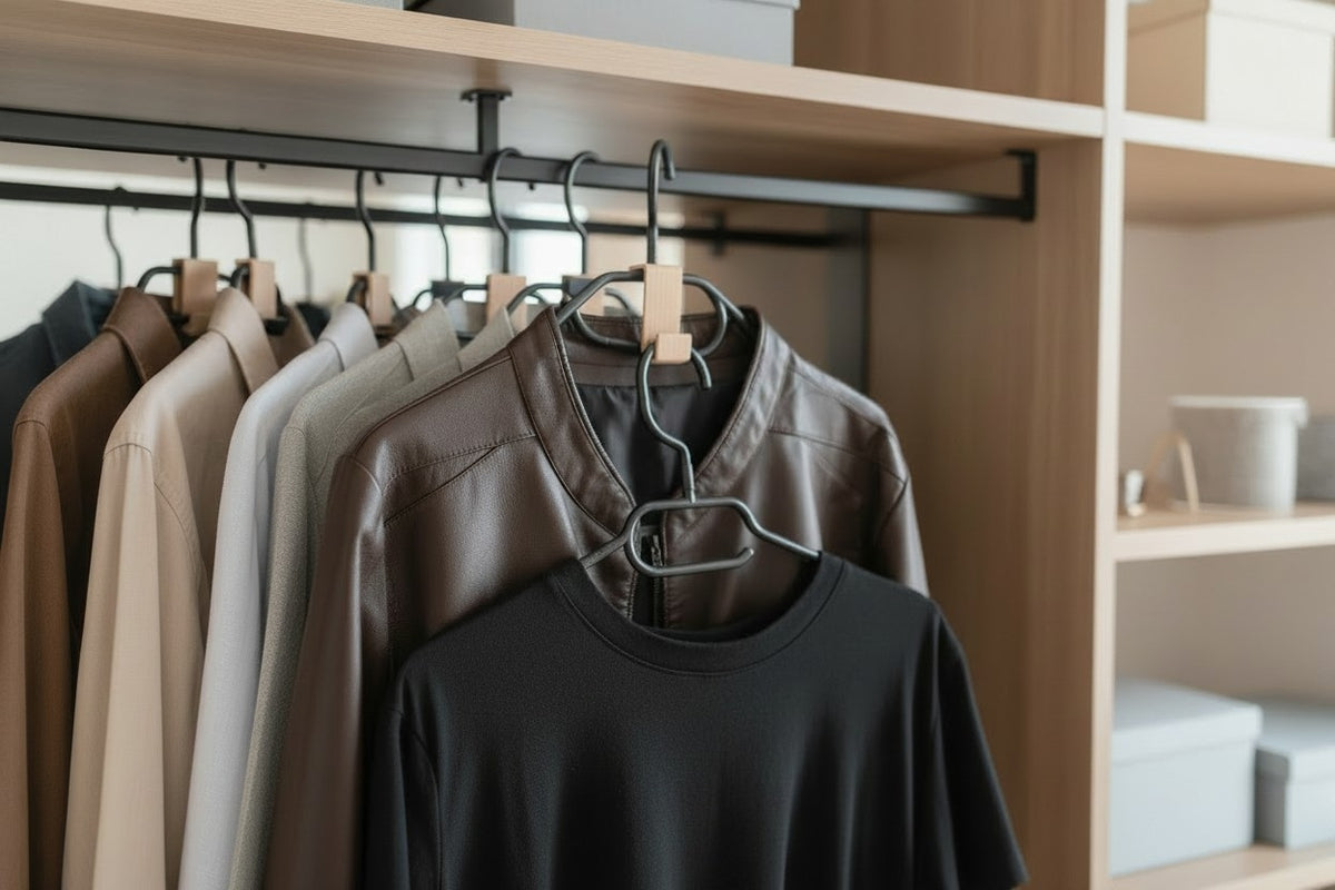 Clever hook for clothes hangers