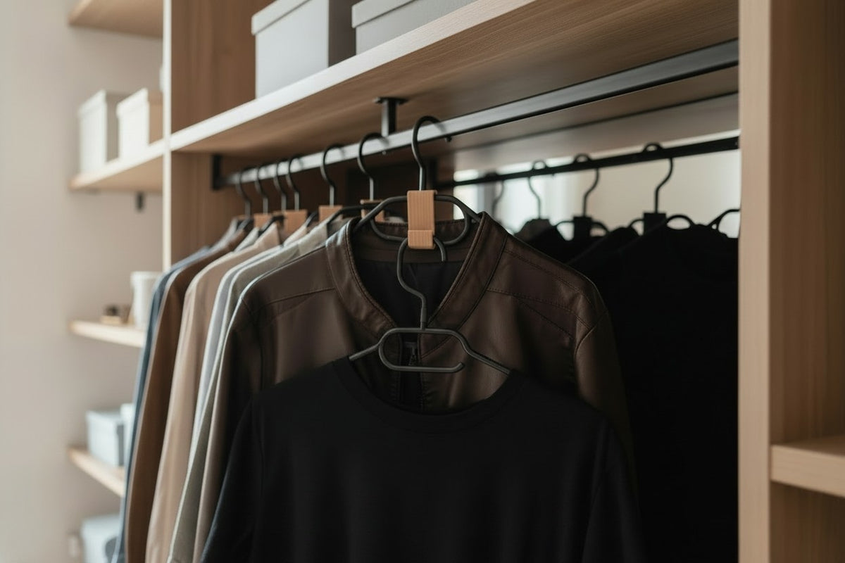 Clever hook for clothes hangers