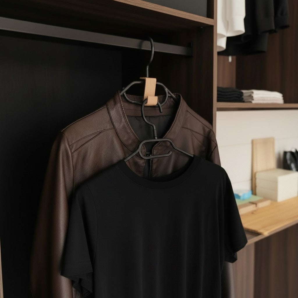 Clever hook for clothes hangers