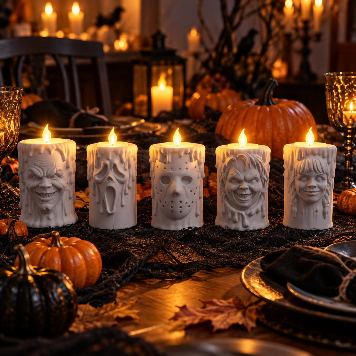 Horror Collection – Halloween Tealight Holder Set