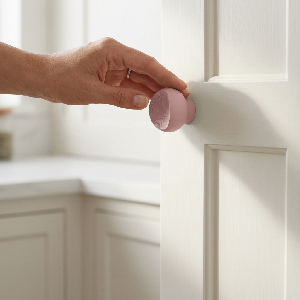Modern Minimalist Cabinet Knob Handle hand grip pink wardrobe