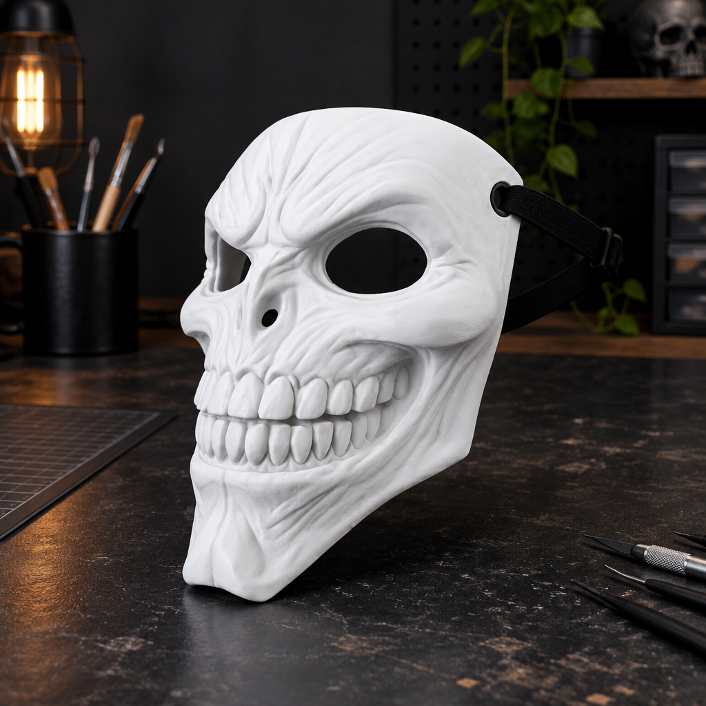Skinwalker Mask White colour option