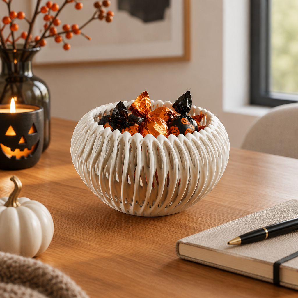 Bone Bowl on a desk