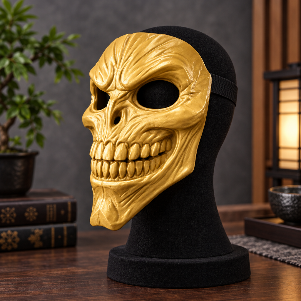 Skinwalker Mask Gold colour option