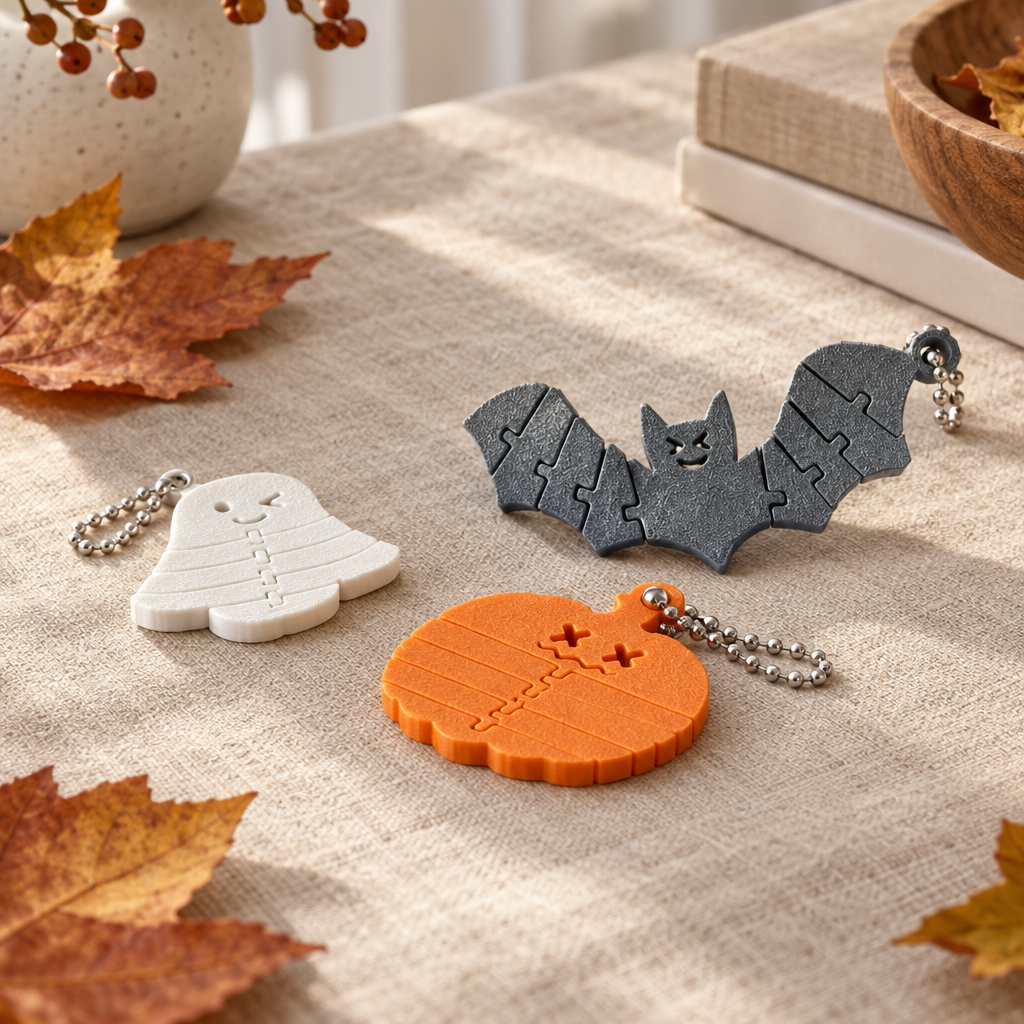 Spookyflex trio in an autumn gift setting