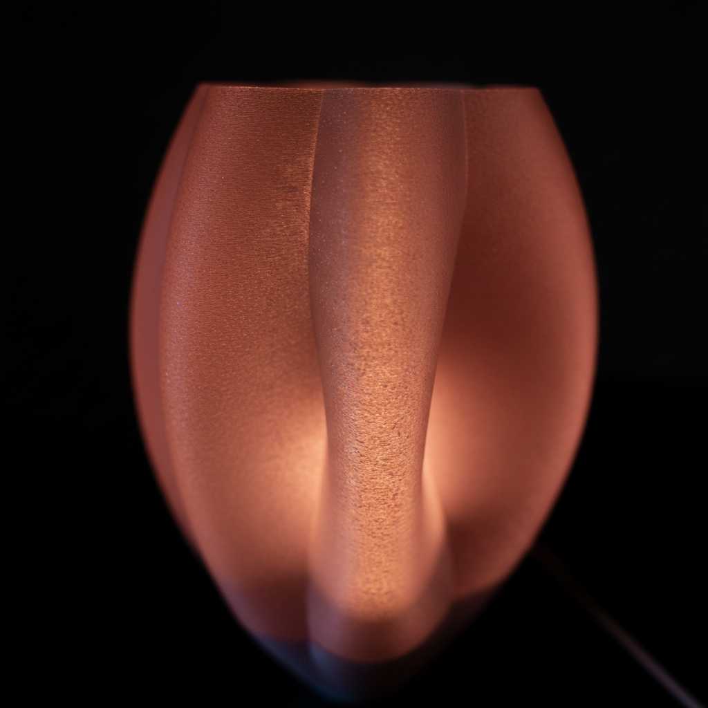 Macro crimped texture detail with warm golden glow - lifestyle