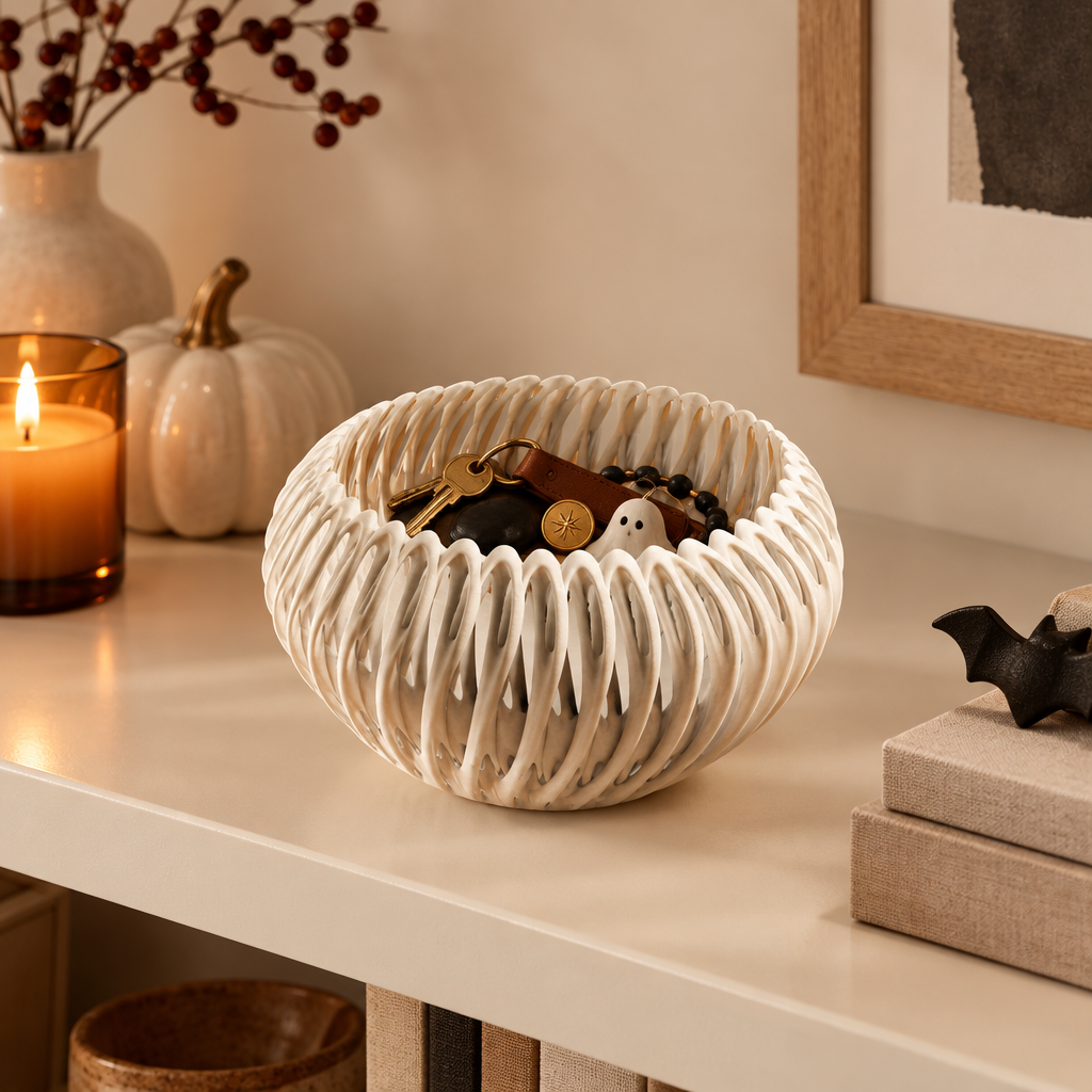 Bone Bowl holding small trinkets