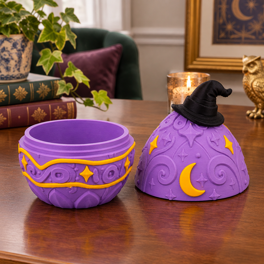 Open Wizard Dragon Egg box on a tabletop