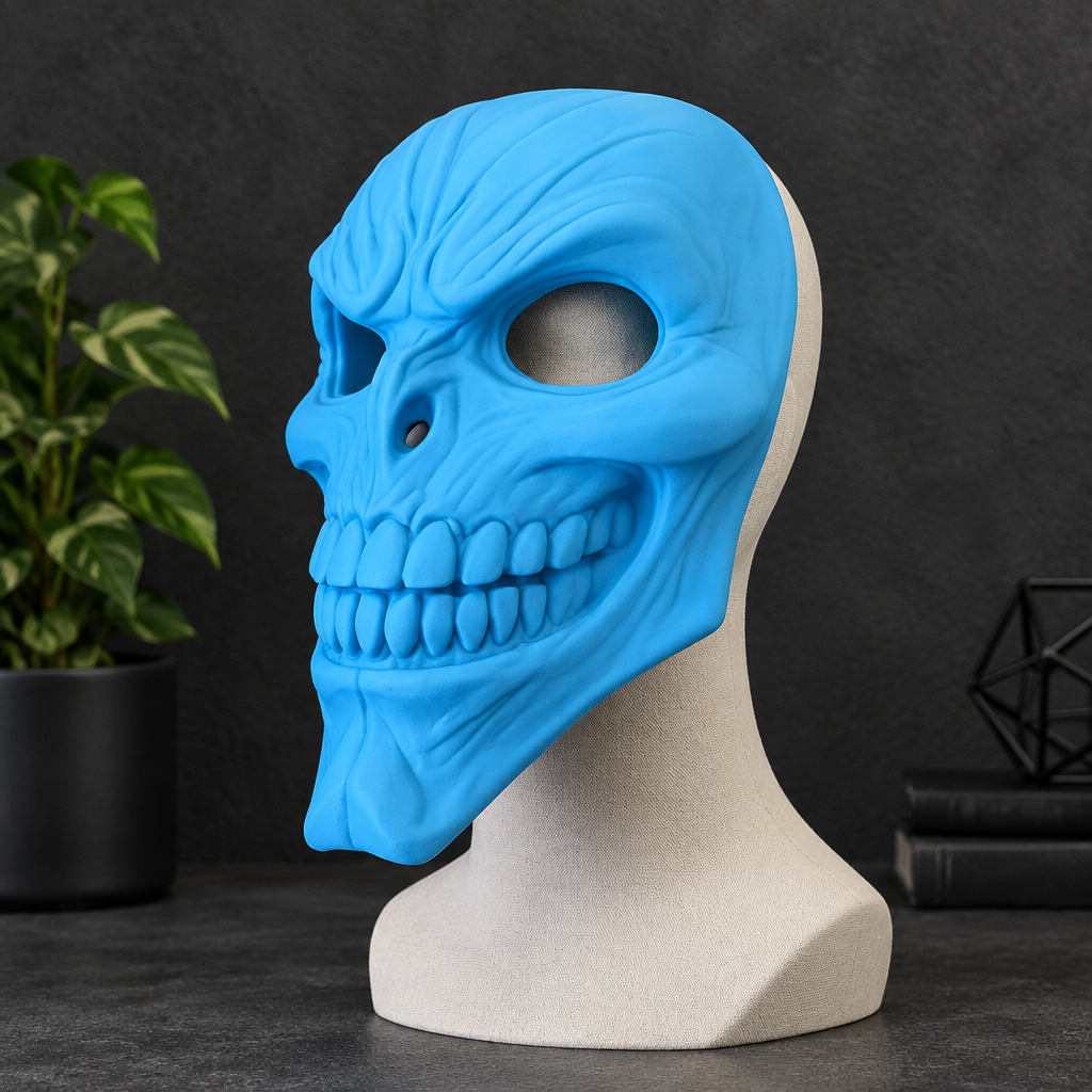 Skinwalker Mask Blue colour option