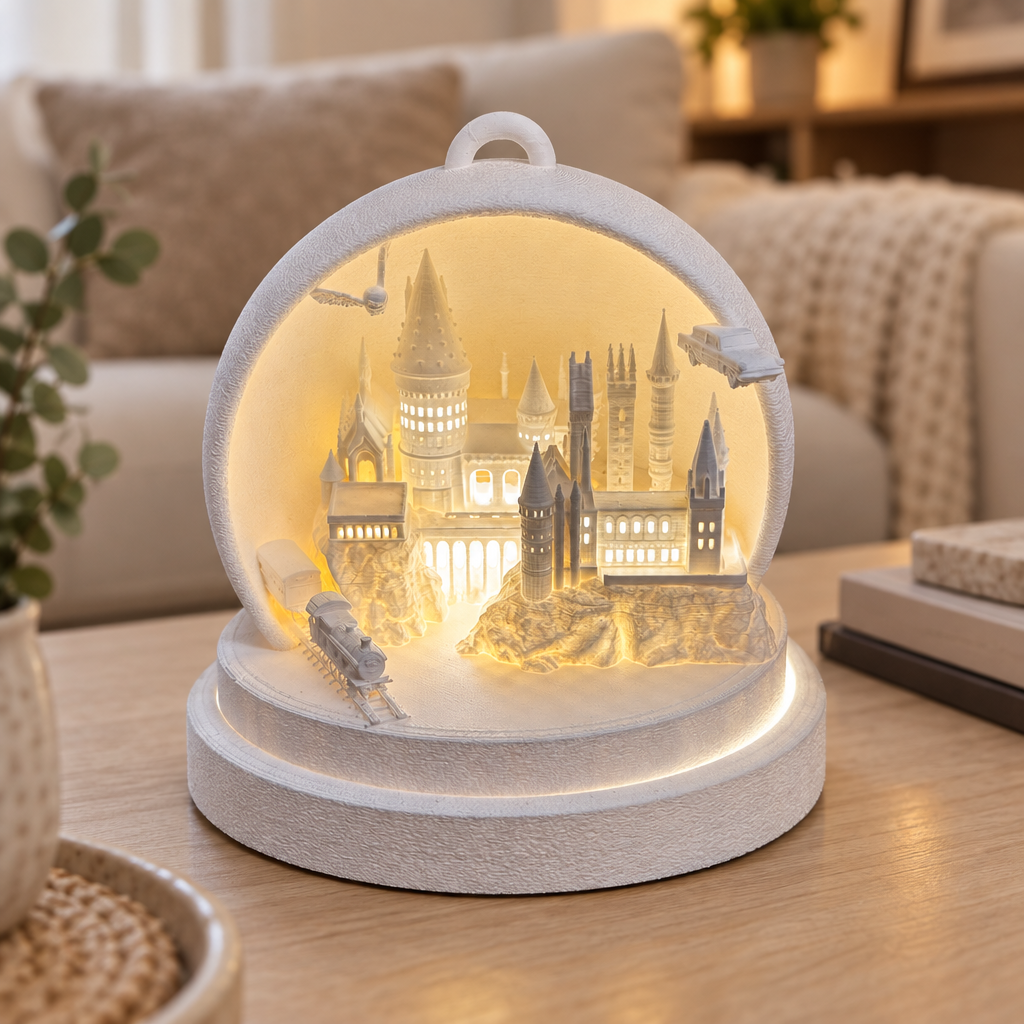 Cathedral Tealight Holder in a calm living-room coffee table setting