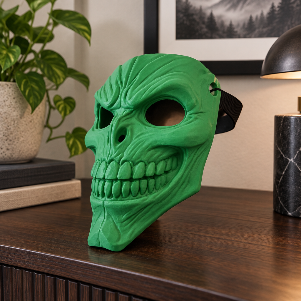Skinwalker Mask Green colour option