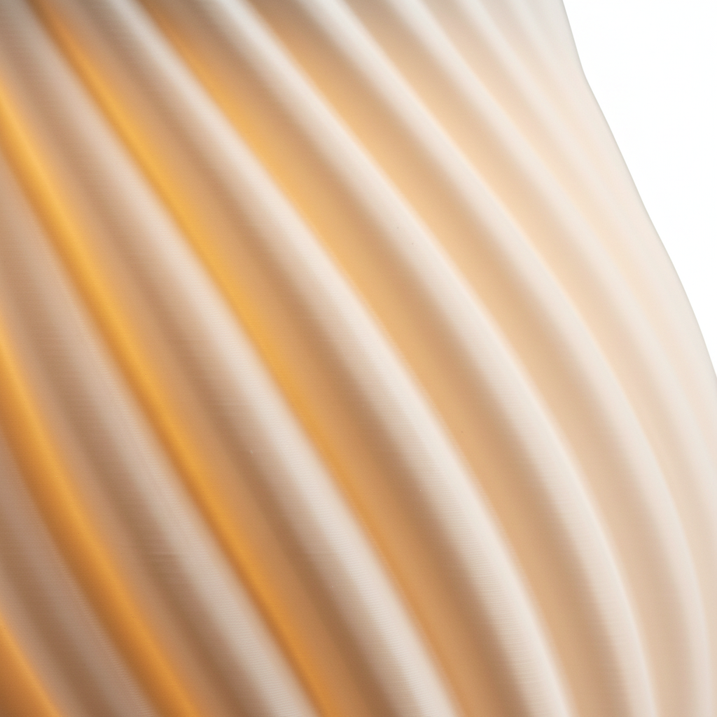 Macro spiral texture detail with warm golden glow - lifestyle