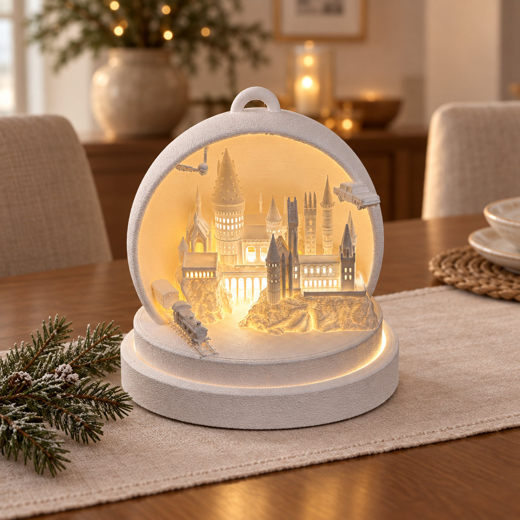 Cathedral Tealight Holder as a winter dining table centrepiece