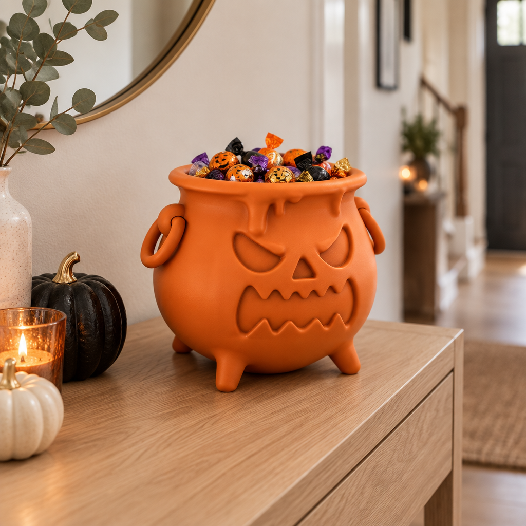 Boiler Candy Bowl on a hallway console