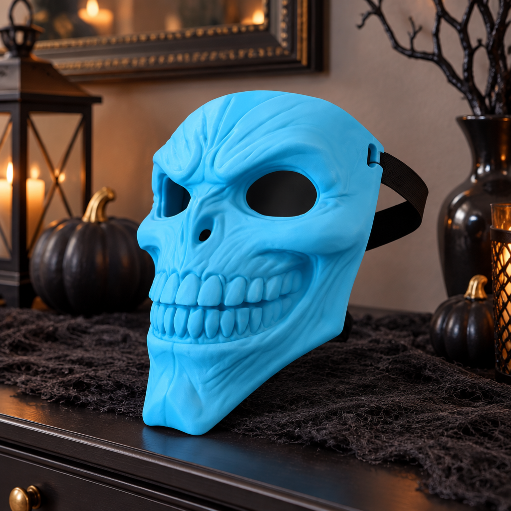 Skinwalker Mask Cyan colour option