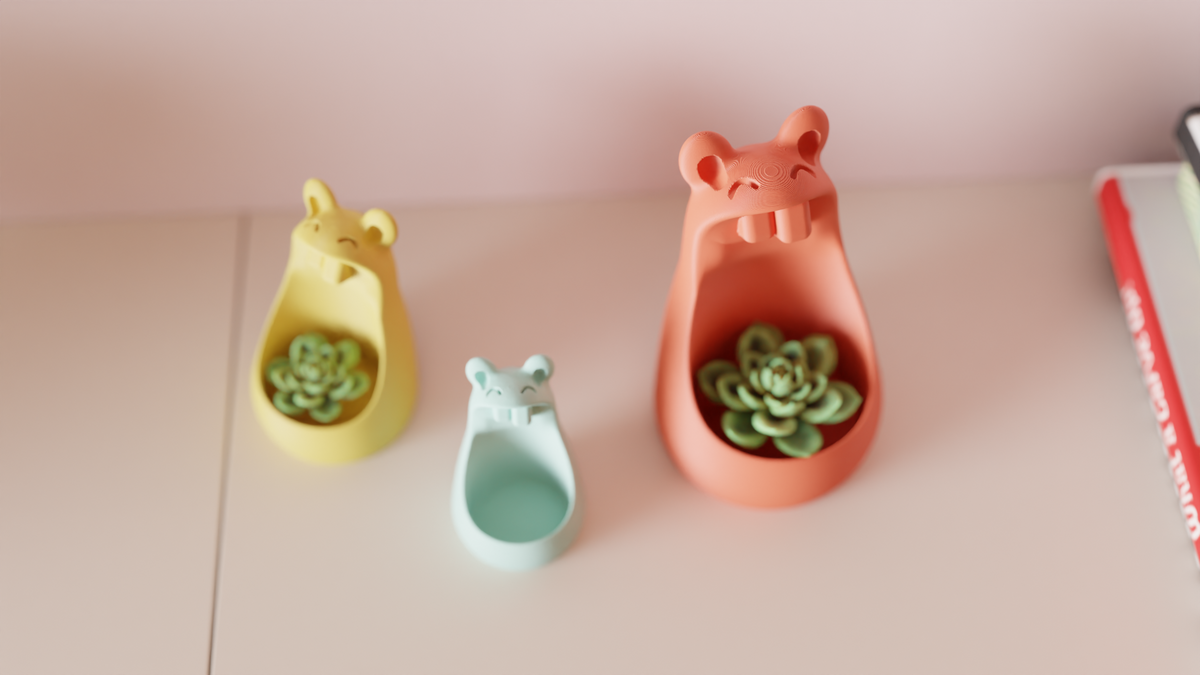 Kawaii Mouse Planter