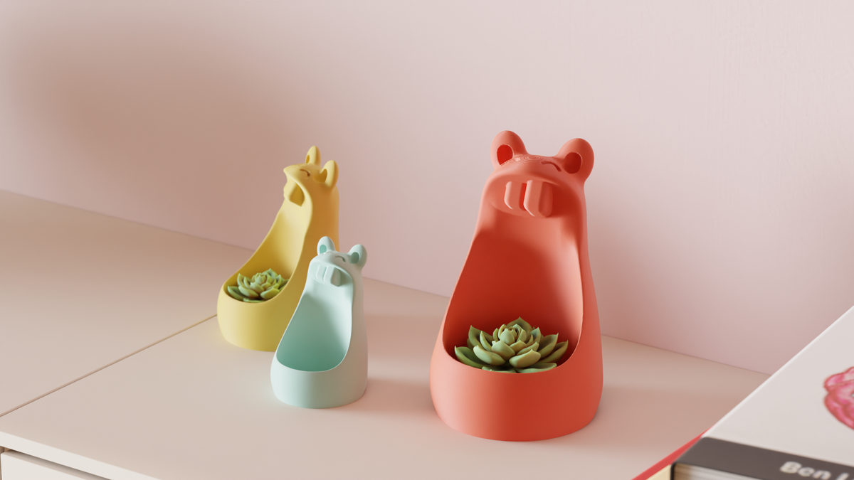 Kawaii Mouse Planter