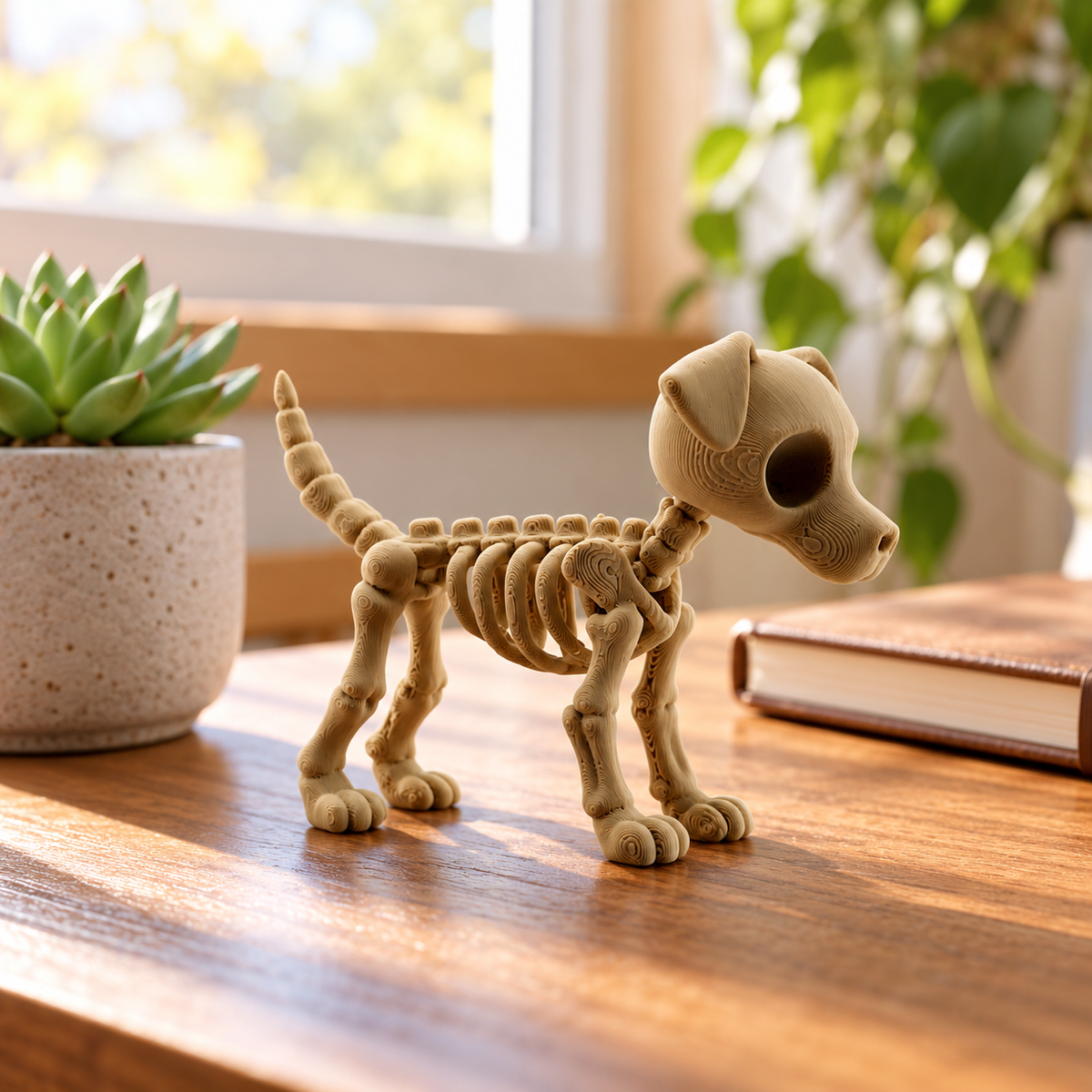 Skeletal Puppy