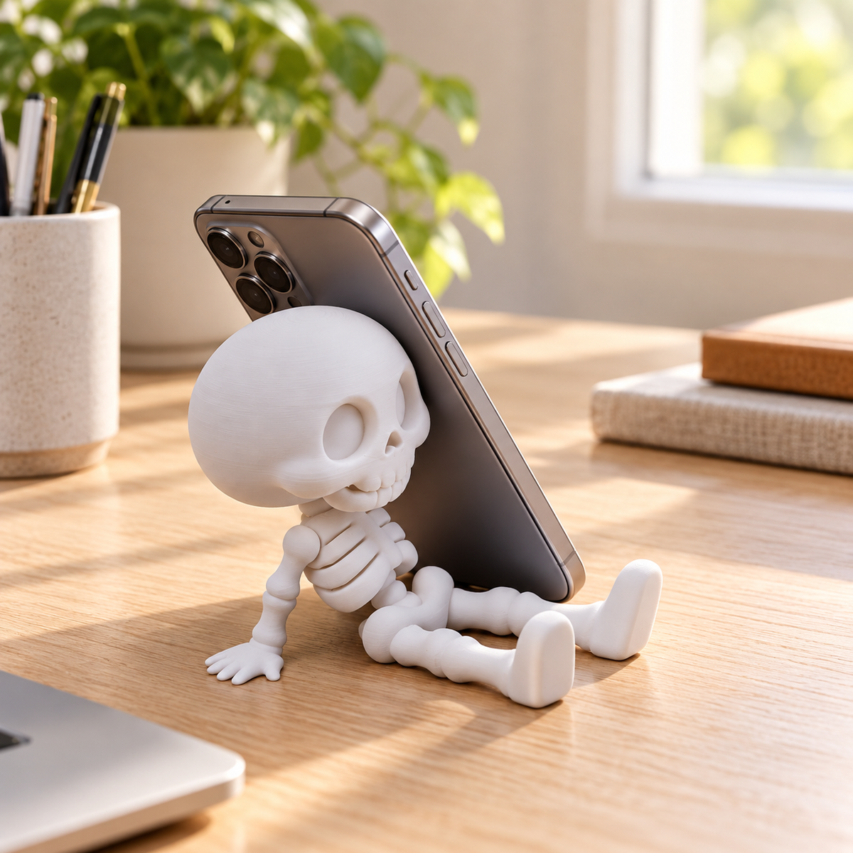 Skeleton Phone Holder