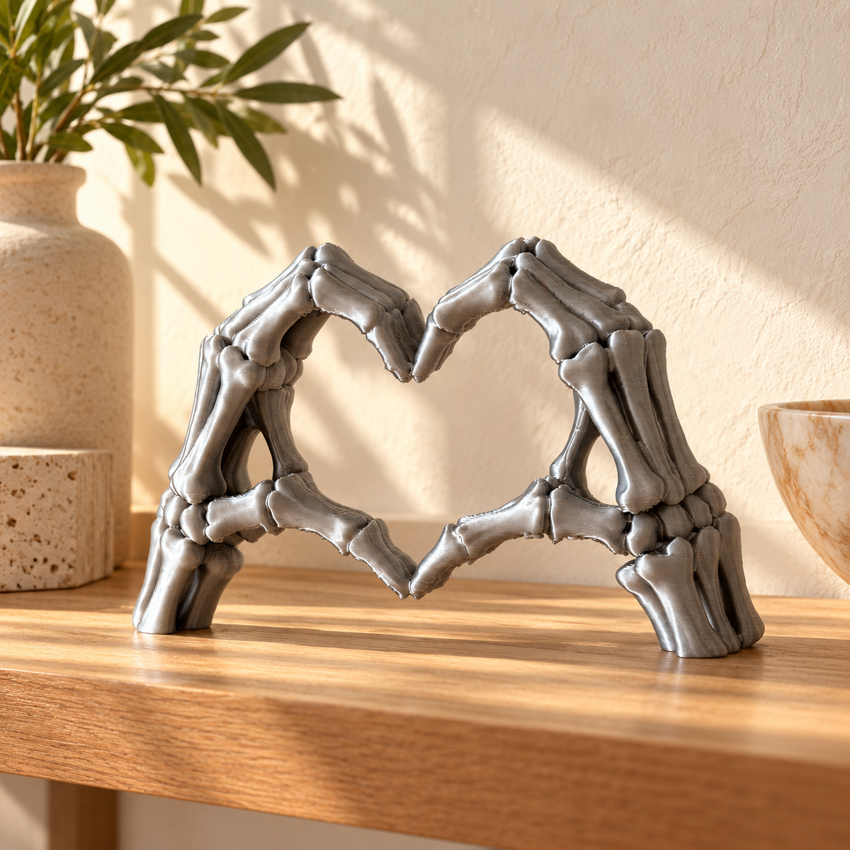 Skeleton Love Hands
