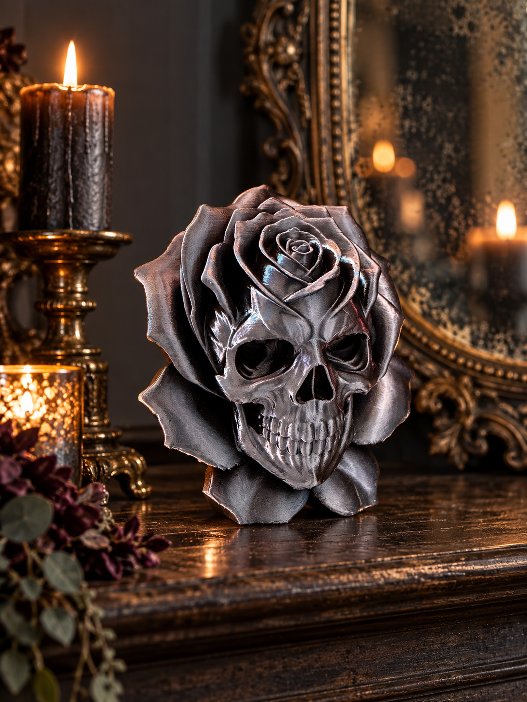 Skull Flowers – Make a Bunch in Different Colours