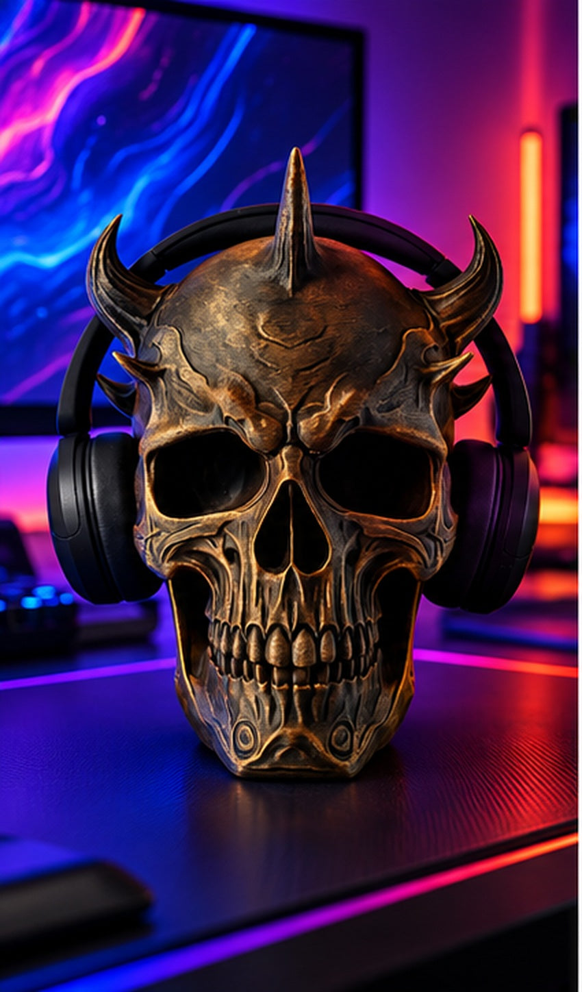 Demon Skull – Great for Headphones