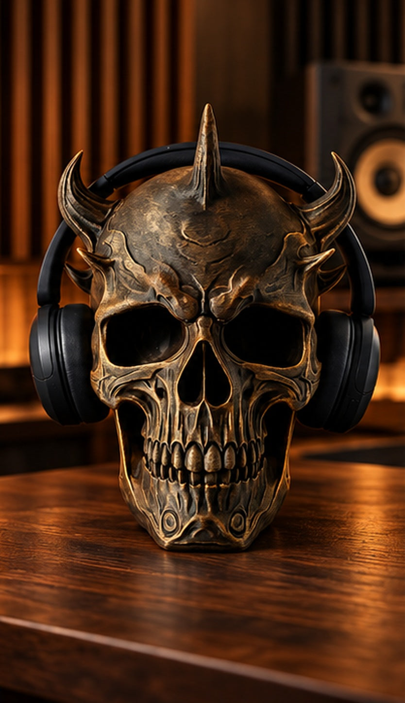 Demon Skull – Great for Headphones