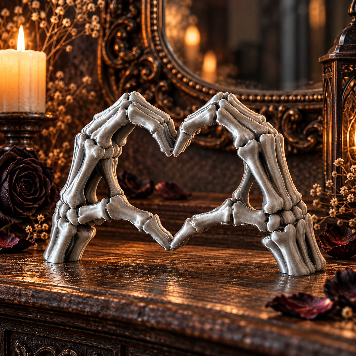 Skeleton Love Hands