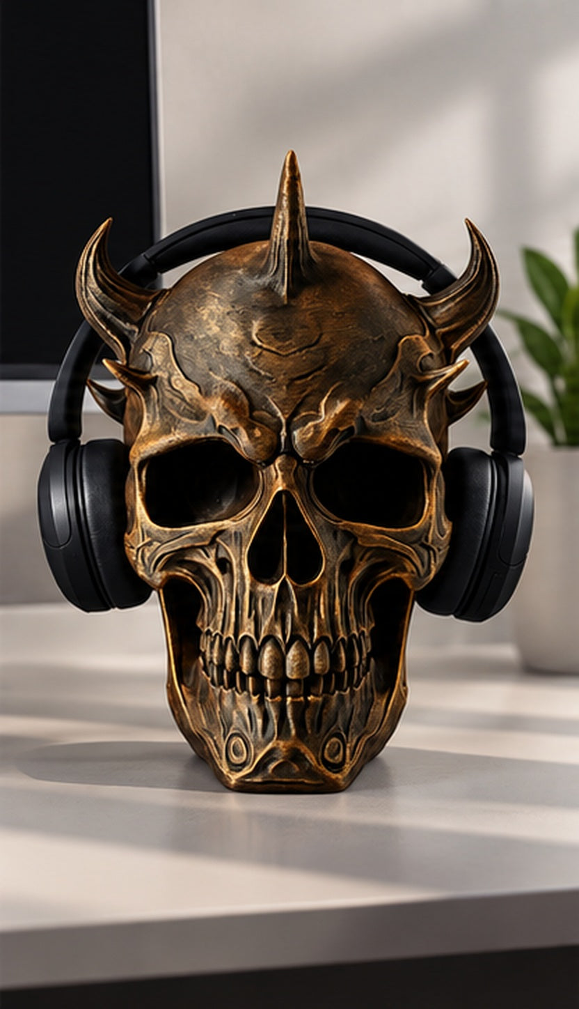 Demon Skull – Great for Headphones