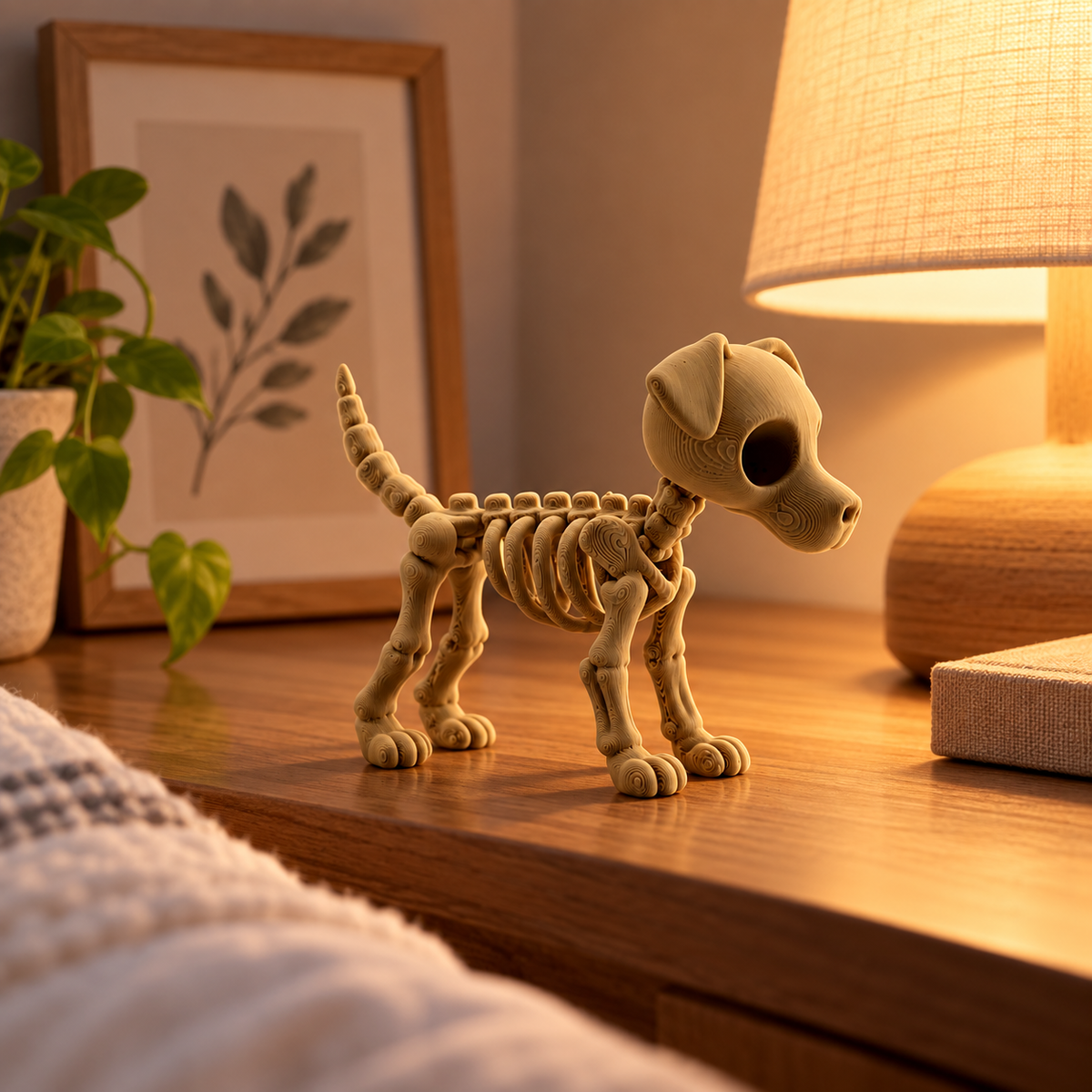 Skeletal Puppy