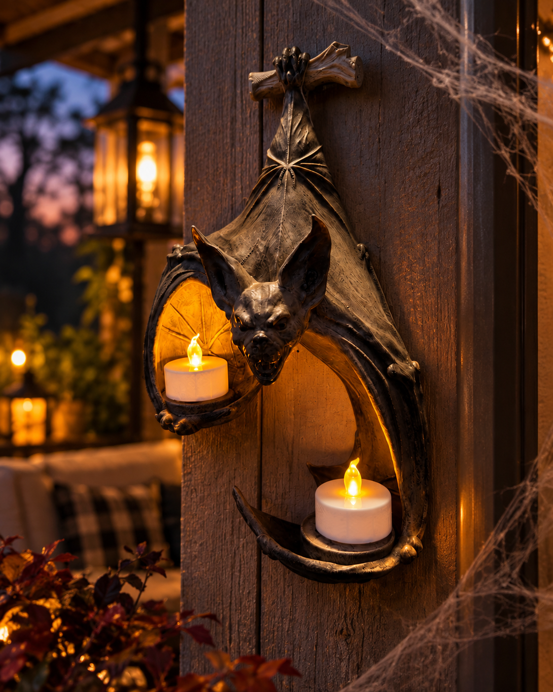 Bat Tealight Holder – Halloween