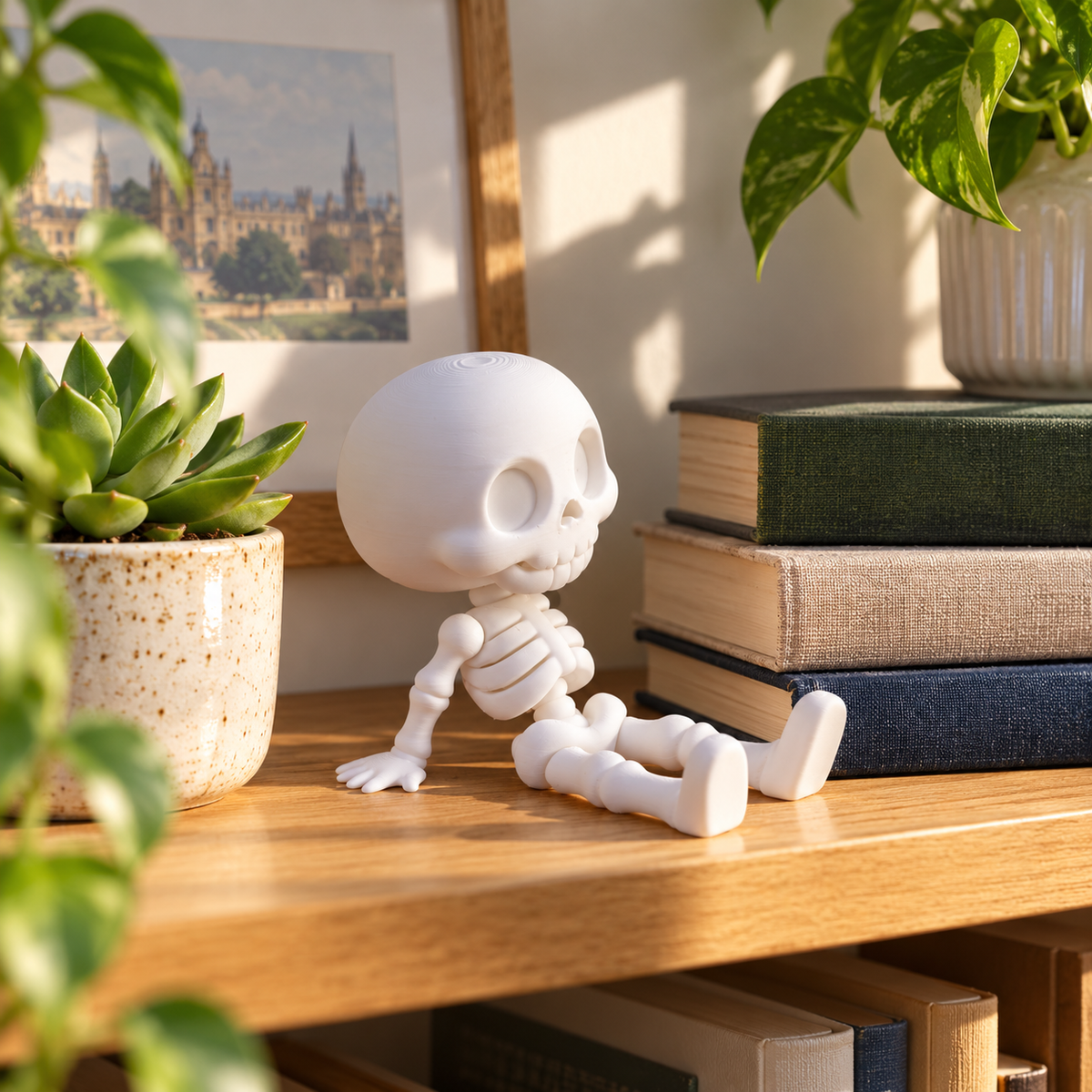 Skeleton Phone Holder