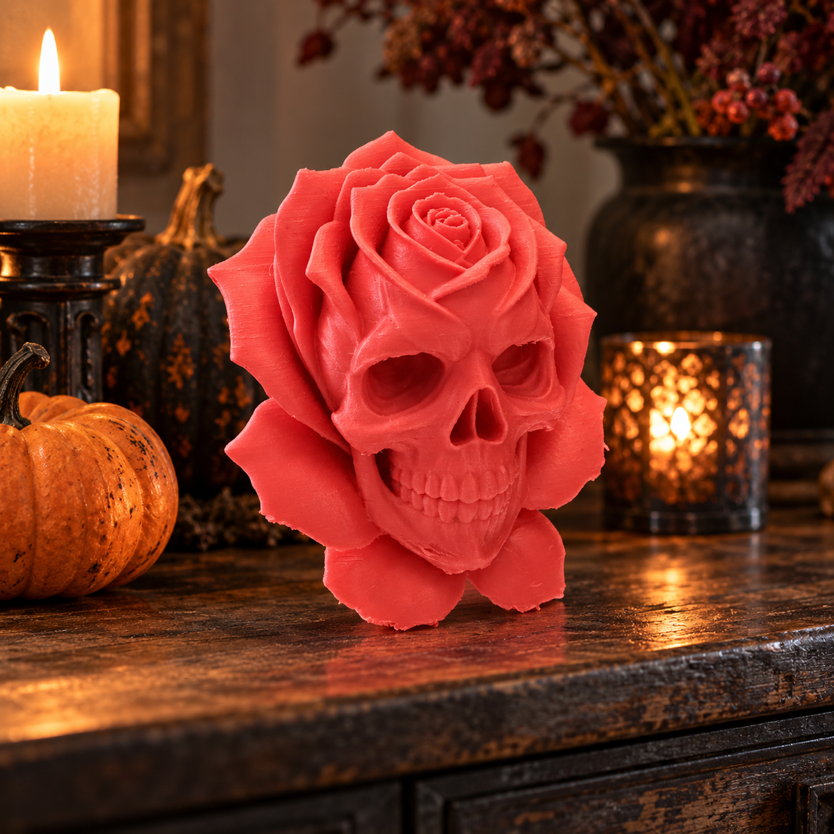 Skull Flowers – Make a Bunch in Different Colours