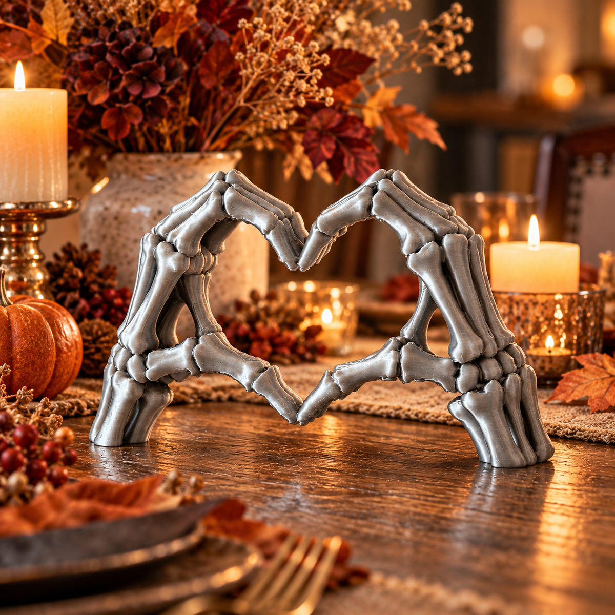 Skeleton Love Hands