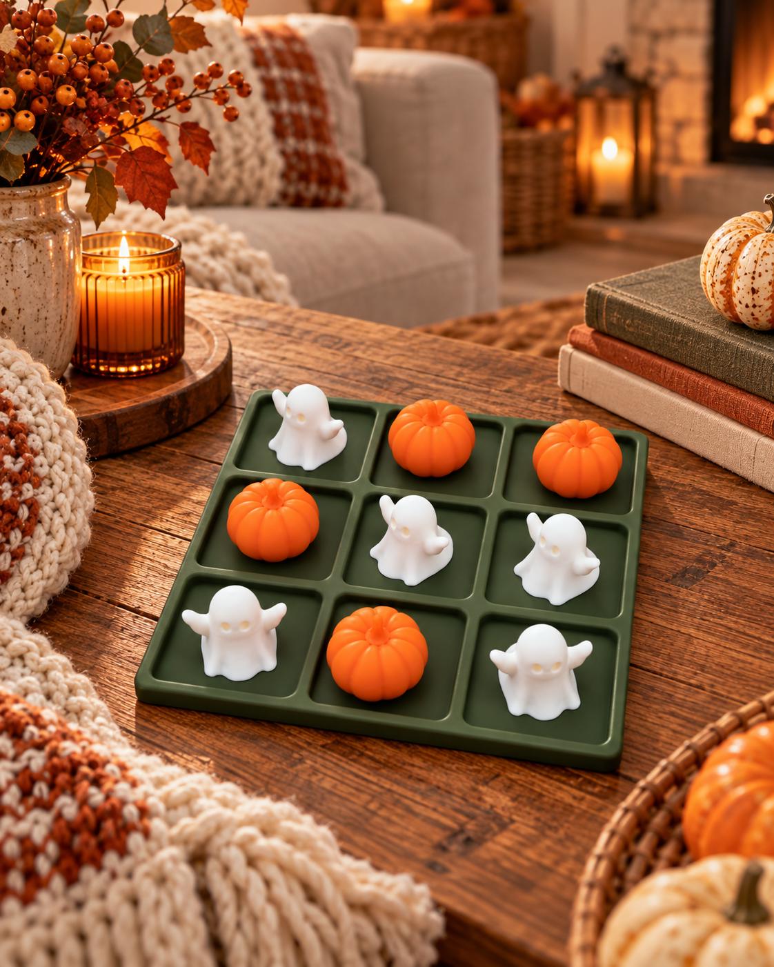 Halloween Noughts and Crosses